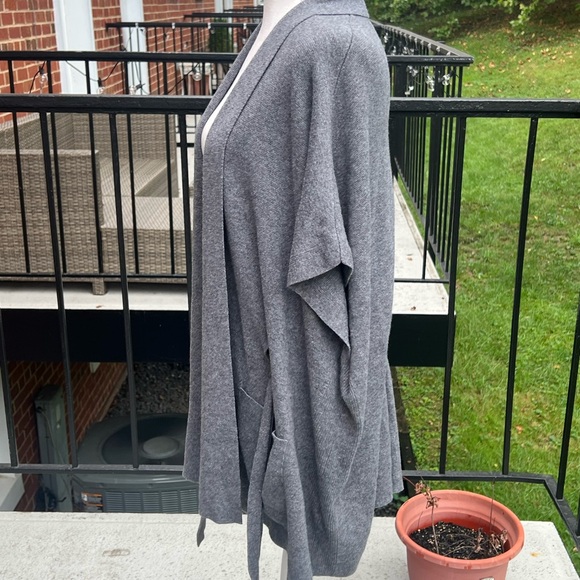 Banana Republic Cardigan Sweater Short Sleeve Belt Tunic - M/L - Picture 7 of 7